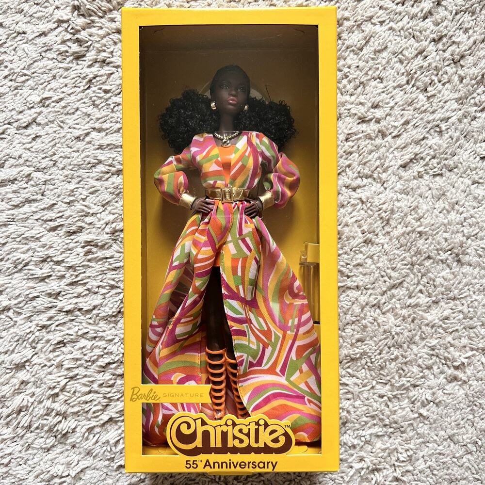 2022 Barbie Signature Christie 55th Anniversary Doll-New in Box